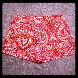 💋NWOT New York & Company Orange Floral Shorts💋